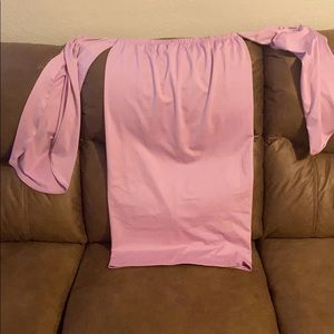 Lavender Medium Size Maternity Dress